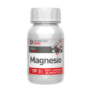 Magnesio 100 Cápsulas 500 mg Nutrición 2000