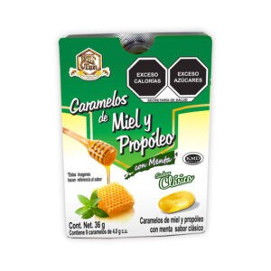Caramelos de Miel y Propóleo Menta Tia Trini