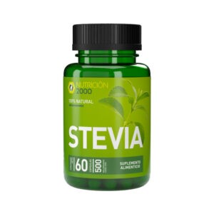 Stevia 60 Cápsulas 500 mg Nutrición 2000
