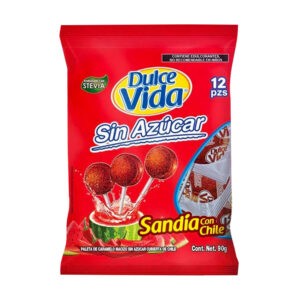 Paletas Dulce Vida Sin Azúcar 90 g Sandía