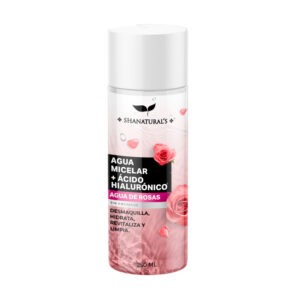 Agua Micelar a Hialurónico – Rosas 250 ml Shanaturals